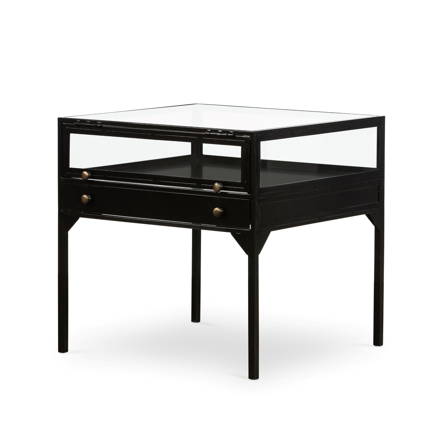 Shadow Box End Table | Floor Model